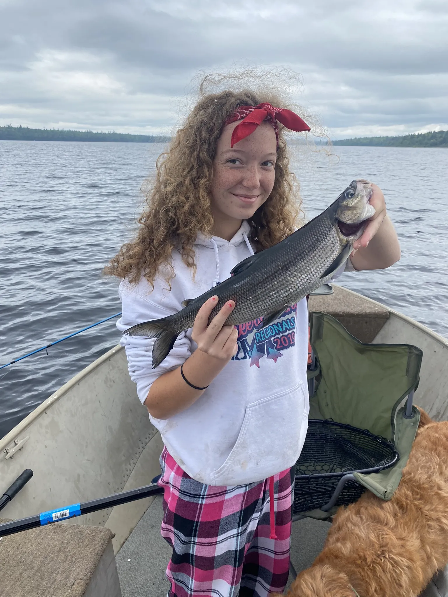 Guided ice fishing trip