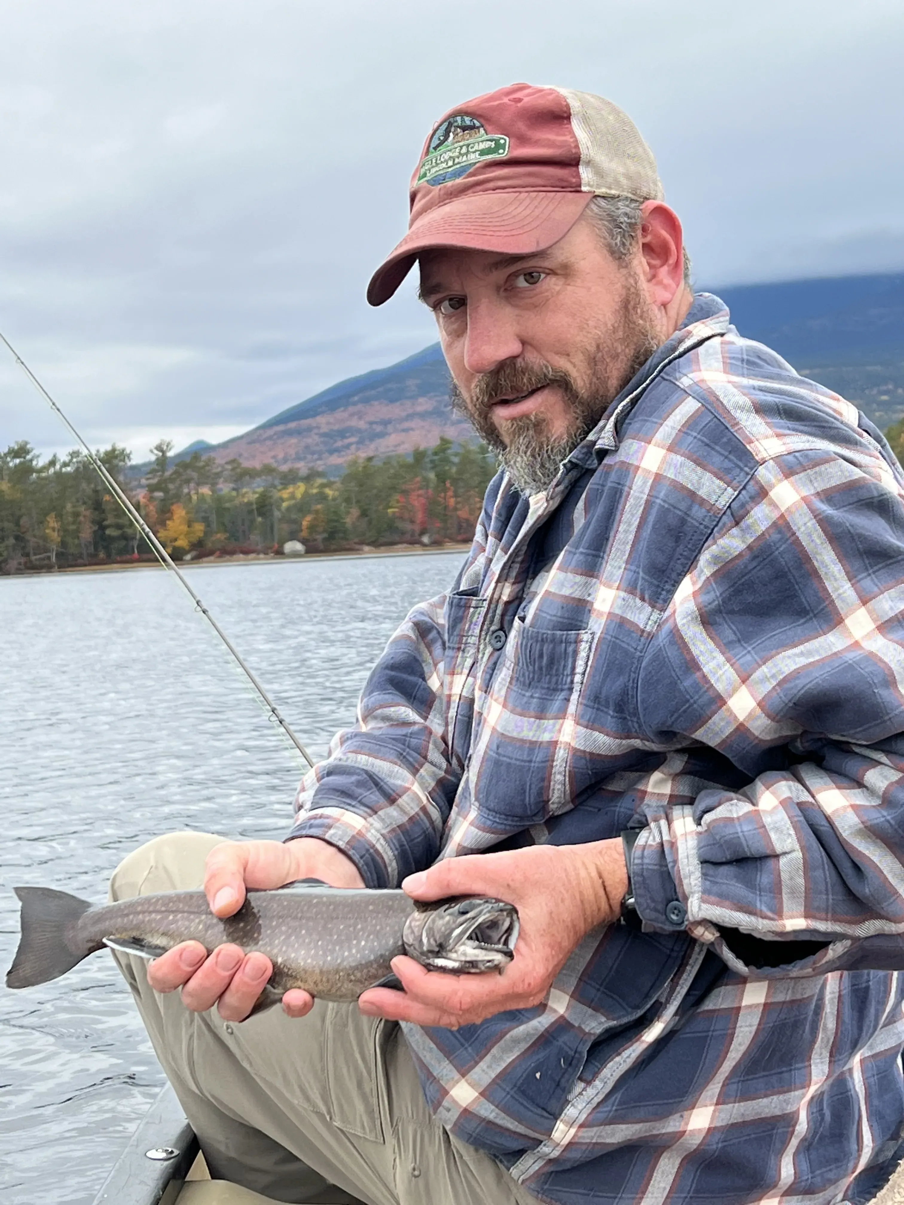 Guided ice fishing trip