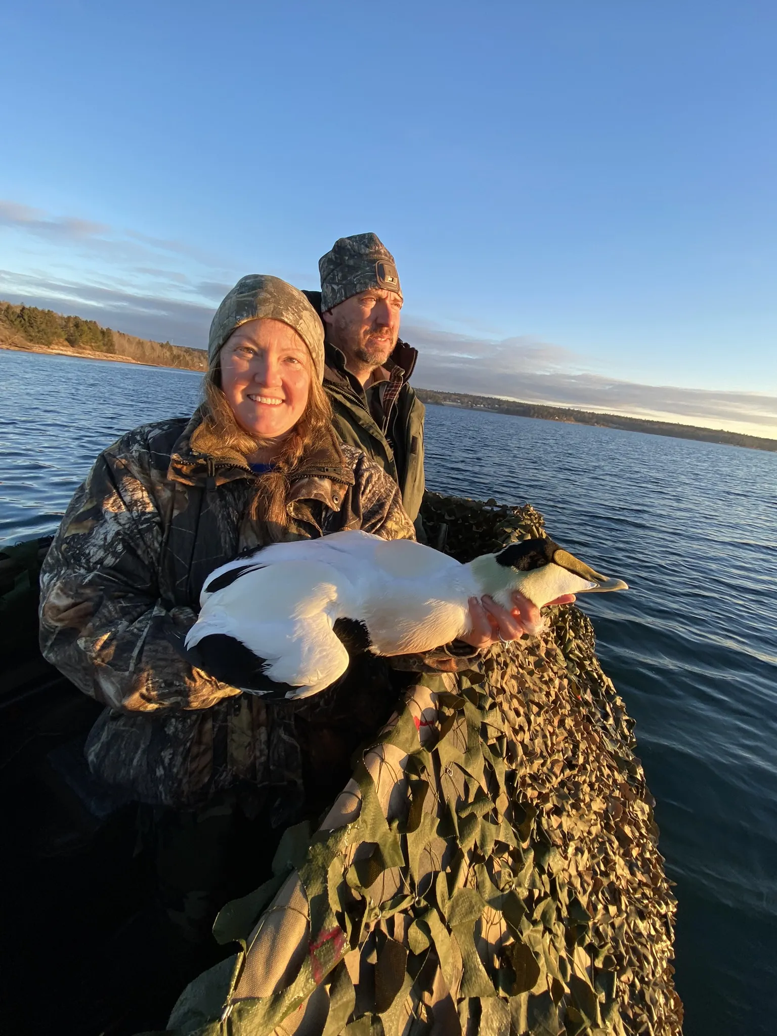 Eider, hunter, and guide