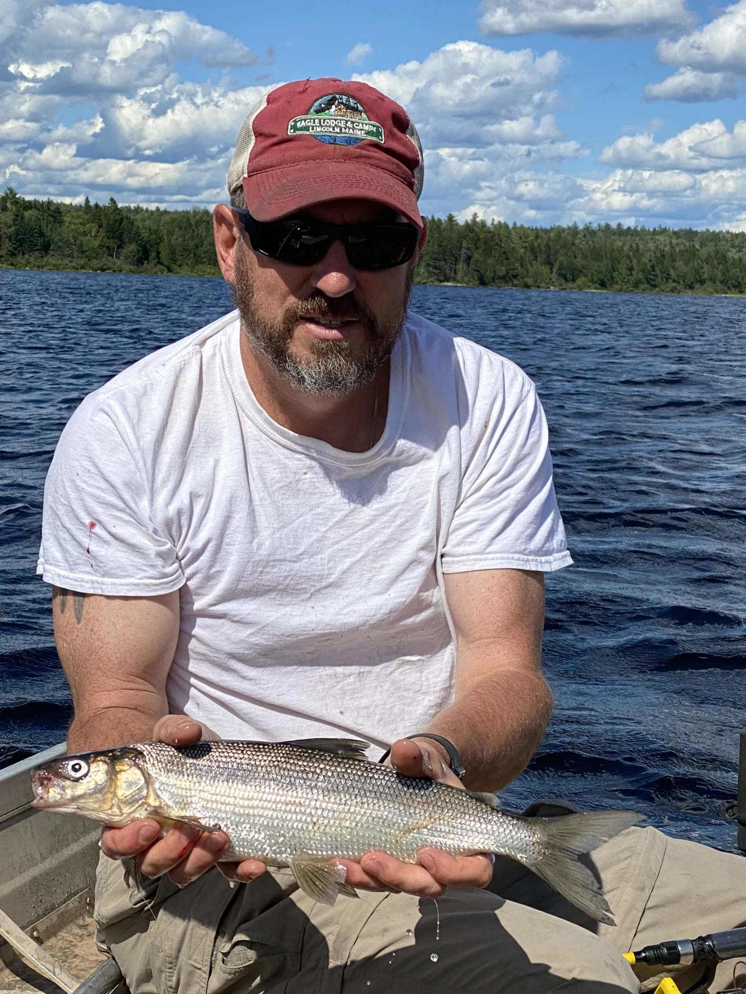Guided ice fishing trip