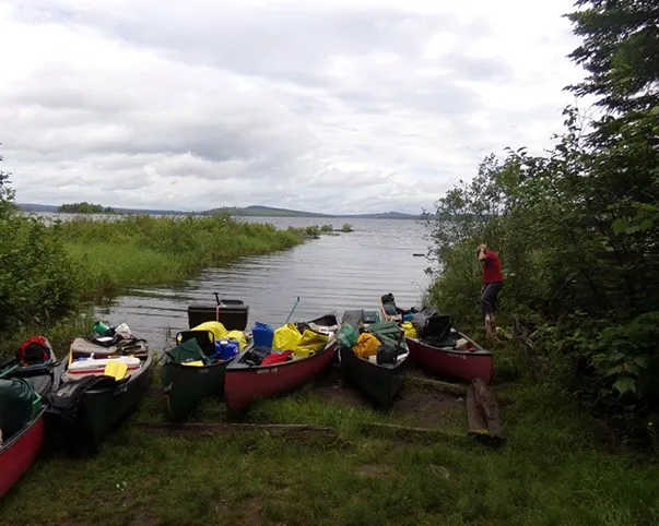 Maine guide canoe trip